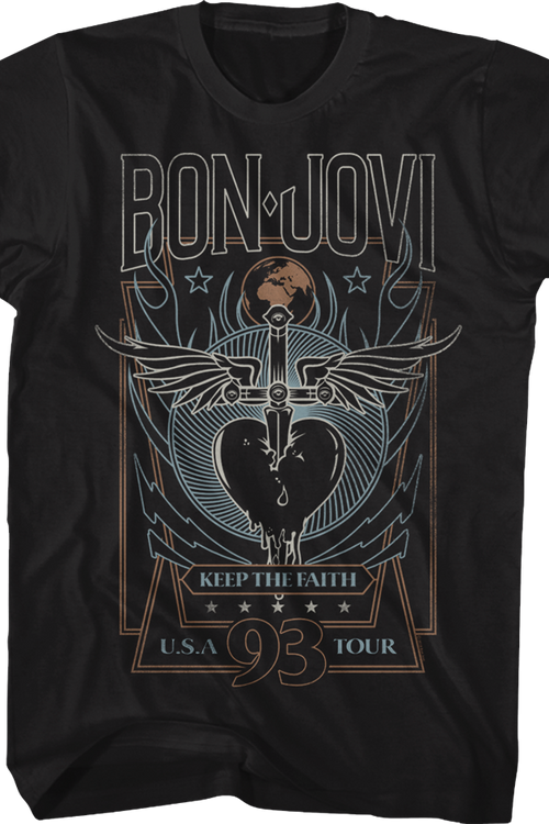Keep The Faith Tour Bon Jovi T-Shirt