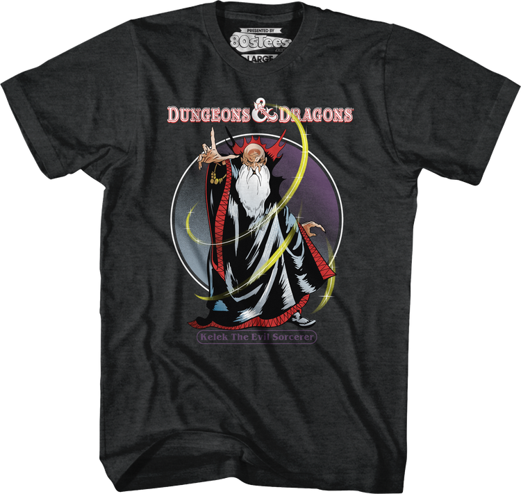 Kelek The Evil Sorcerer Dungeons & Dragons T-Shirt