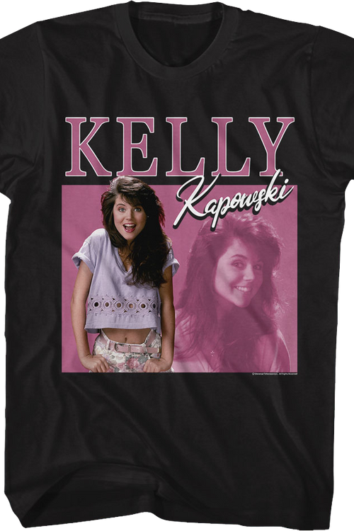 Kelly Kapowski Glamour Photo Saved By The Bell T-Shirt