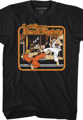 Ken Masters and Ryu Street Fighter T-Shirt