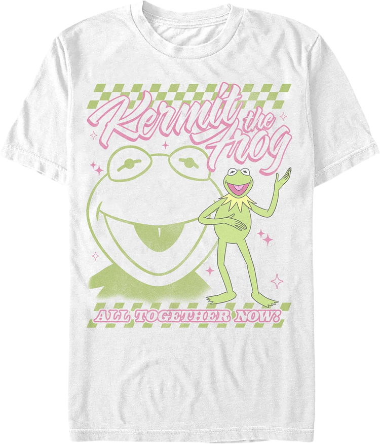 Kermit The Frog All Together Now Muppets T-Shirt