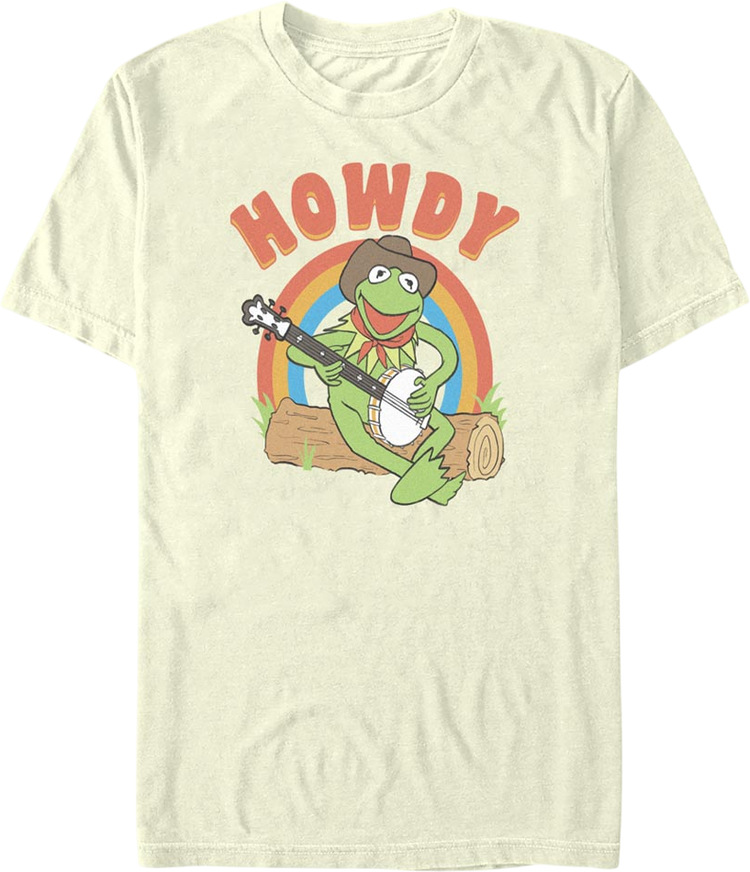 Kermit The Frog Howdy Muppets T-Shirt