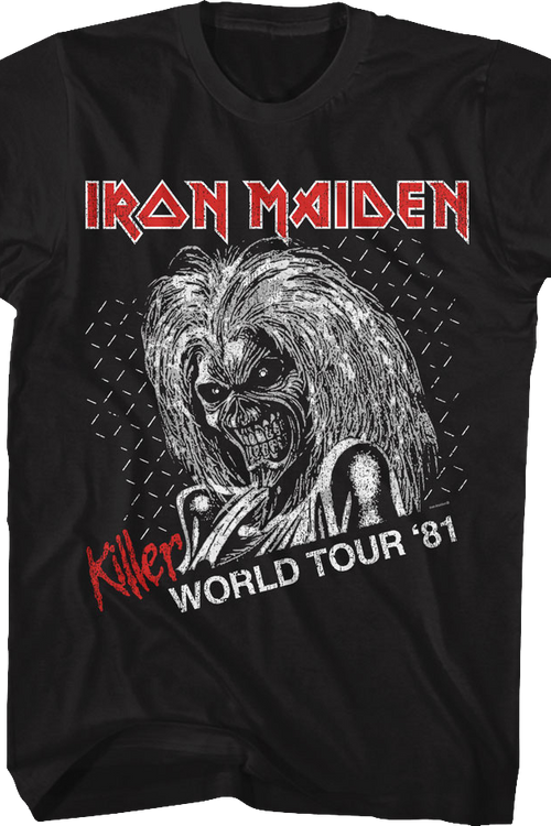Killer World Tour '81 Iron Maiden T-Shirt