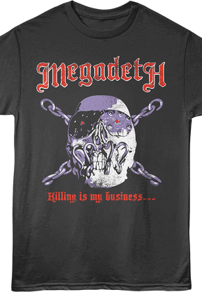 Killing Is My Business Megadeth T-Shirt
