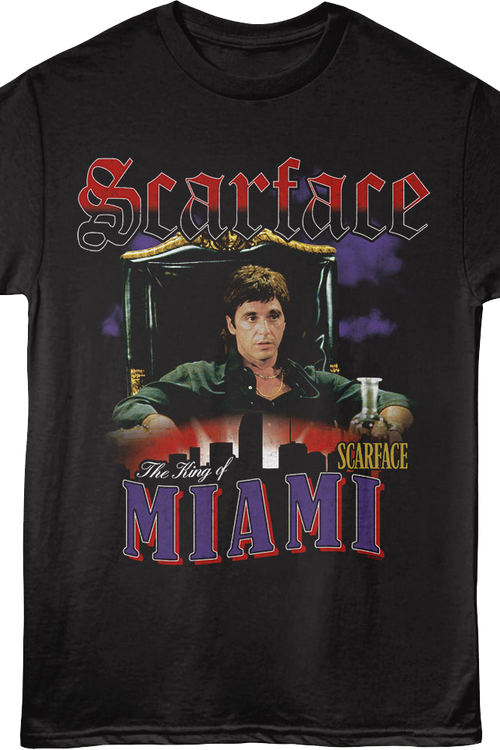 The King of Miami Scarface T-Shirt