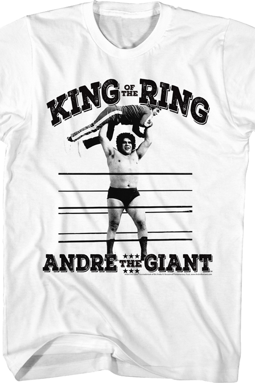 King Of The Ring Andre The Giant T-Shirt