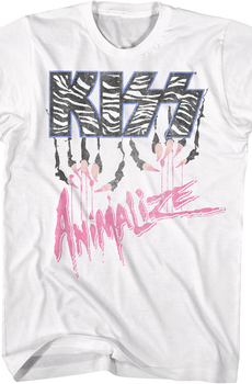 Vintage Animalize KISS T-Shirt
