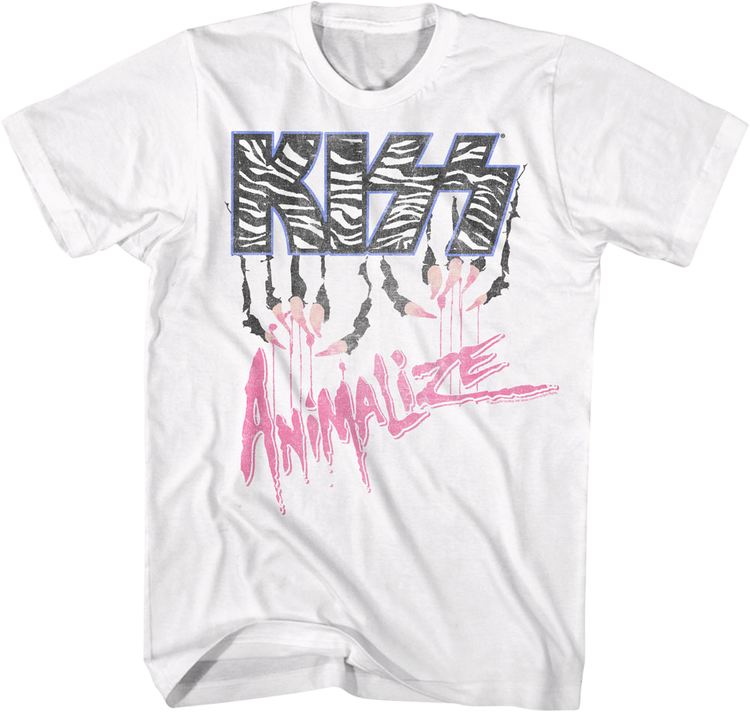 Vintage Animalize KISS T-Shirt