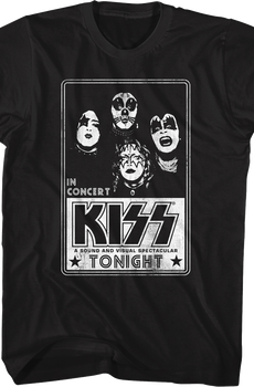 Concert Poster KISS T-Shirt