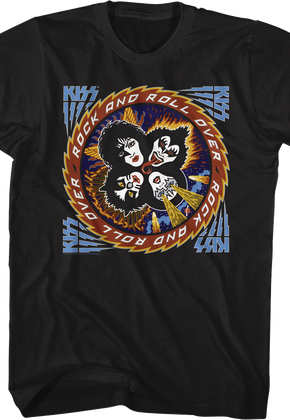 Rock And Roll Over Album Cover KISS T-Shirt