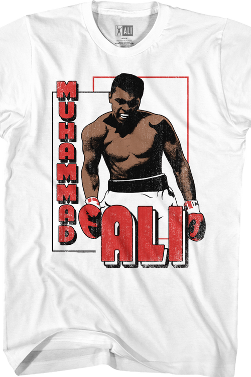 Knockout Pose Muhammad Ali T-Shirt