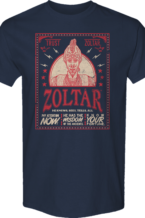 Know Your Fortune Zoltar T-Shirt