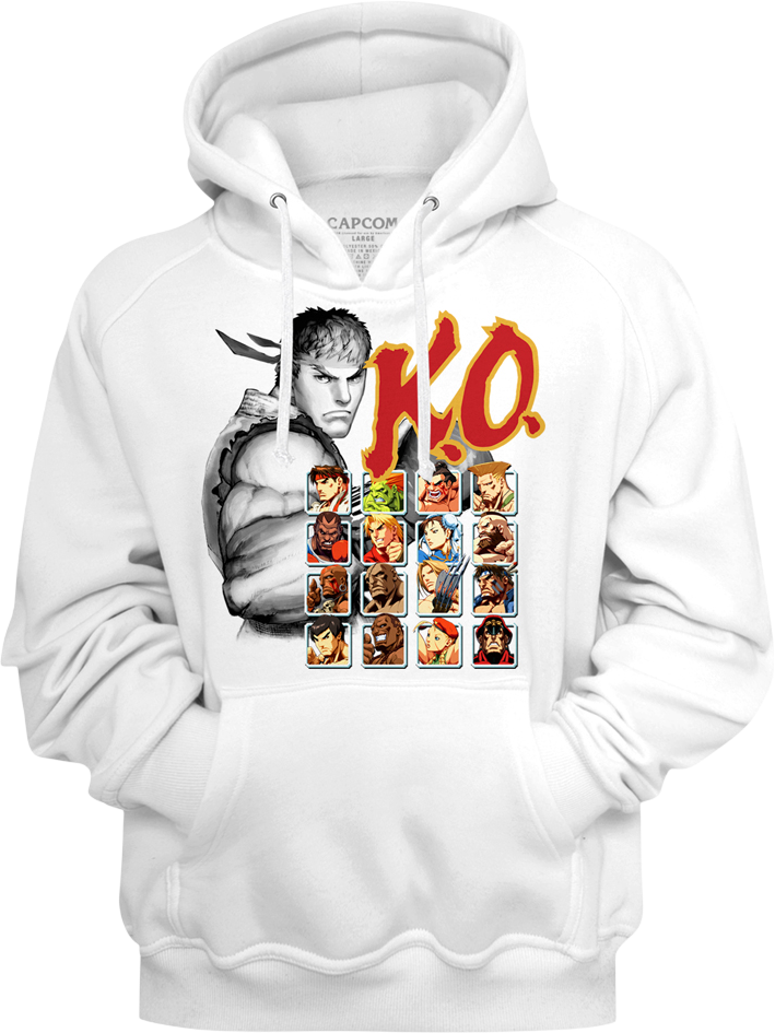 KO Street Fighter Hoodie