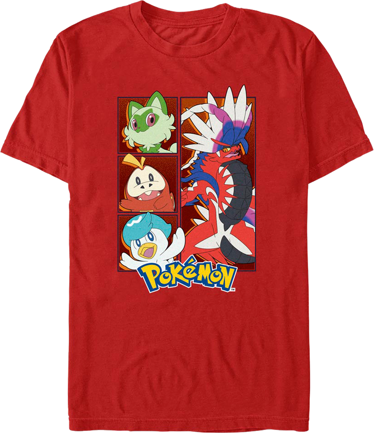 Koraidon Group Pokemon T-Shirt