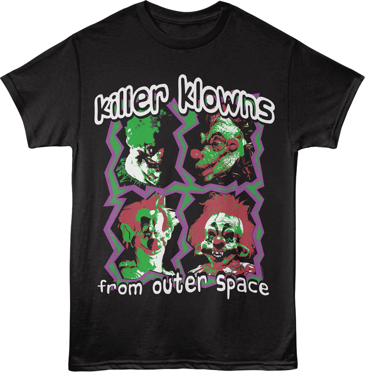 Krazy Frames Killer Klowns From Outer Space T-Shirt