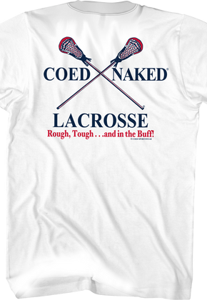 Lacrosse Coed Naked T-Shirt