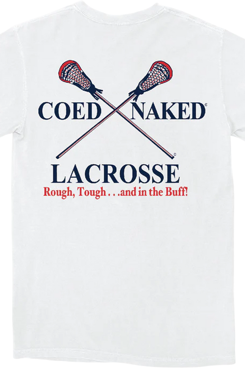 Lacrosse Coed Naked T-Shirt
