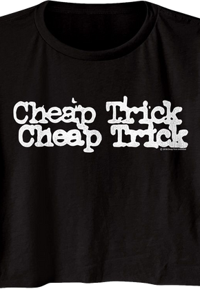 Ladies Cheap Trick Crop Top