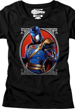 Womens Cobra Commander Classic Pose GI Joe Shirt