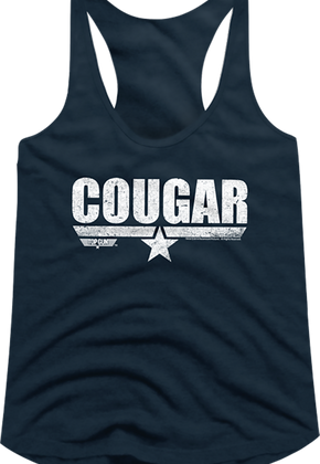 Ladies Cougar Top Gun Racerback Tank Top