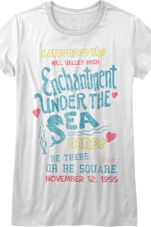 Ladies Enchantment Under The Sea Dance Back To The Future Shirt