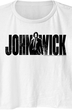 Ladies John Wick Crop Top