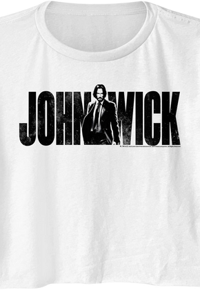 Ladies John Wick Crop Top