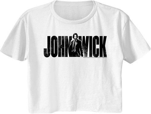 Ladies John Wick Crop Top