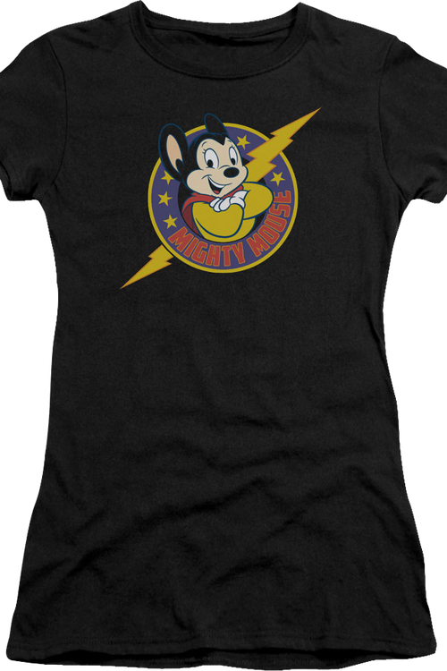 Ladies Lightning Bolt Mighty Mouse Shirt