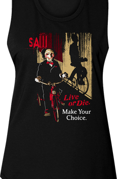 Ladies Make Your Choice Saw Muscle Tank Top