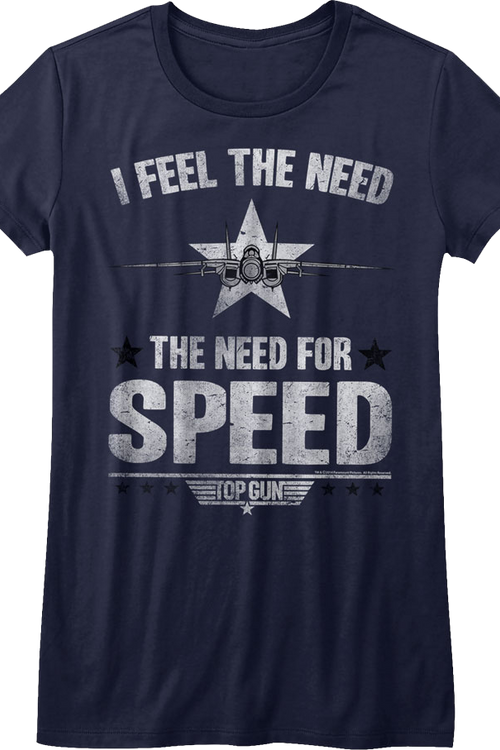 Womens Need For Speed Top Gun Shirt