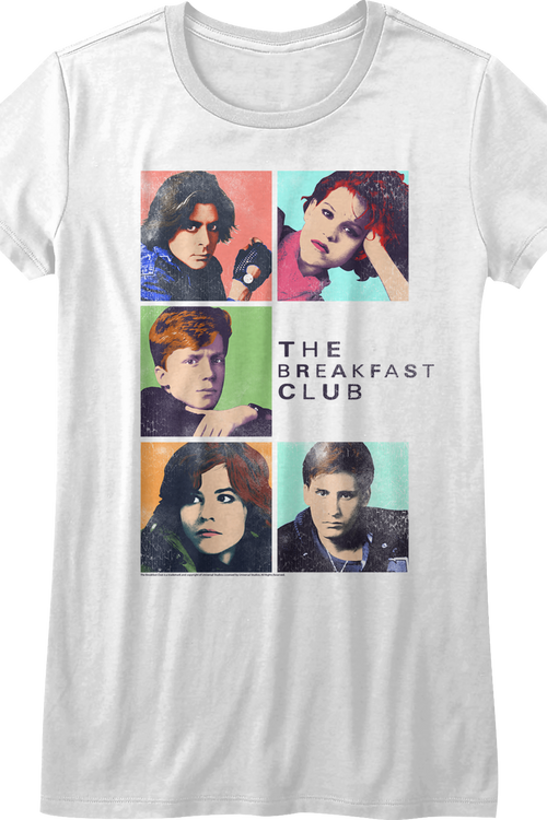 Womens Pop Art Breakfast Club Shirt