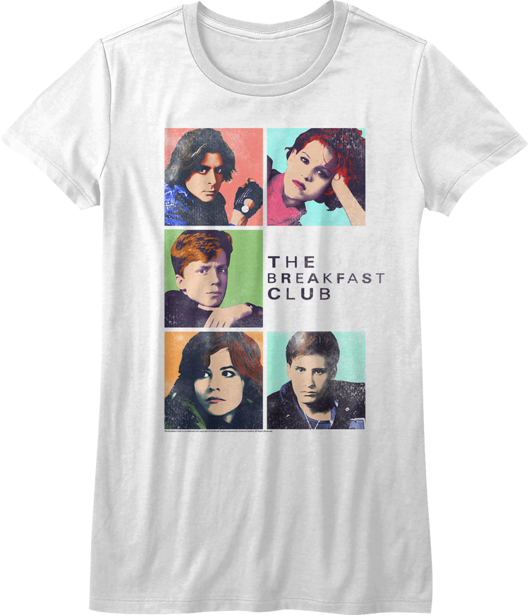 Womens Pop Art Breakfast Club Shirt