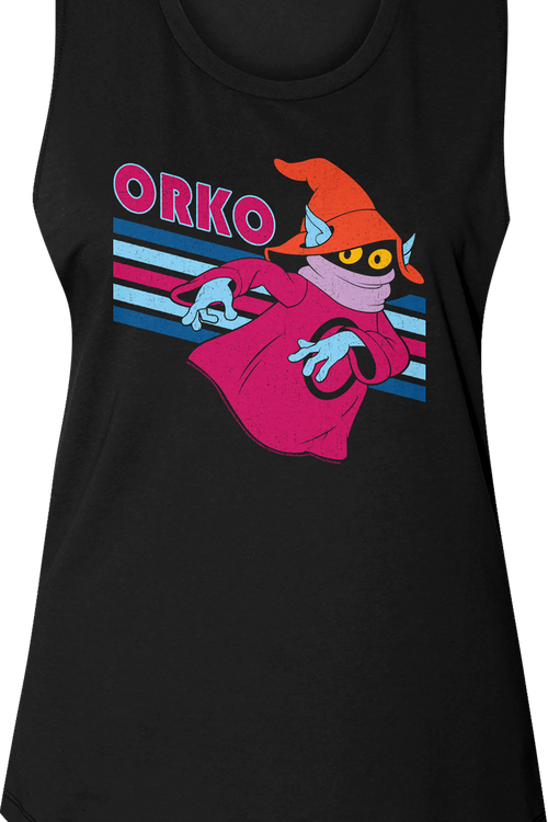Ladies Retro Orko Masters of the Universe Muscle Tank Top