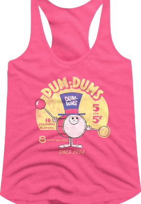 Ladies Since 1924 Dum-Dums Racerback Tank Top