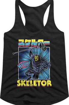 Ladies Skeletor Masters of the Universe Racerback Tank Top