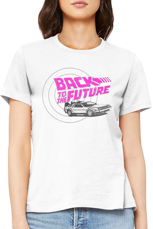 Ladies Spiral Back To The Future Shirt