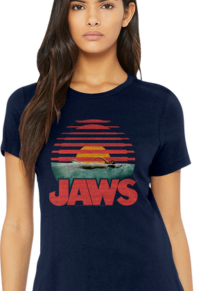 Womens Sunset Blinds Jaws Shirt