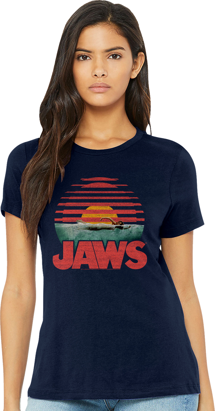 Womens Sunset Blinds Jaws Shirt