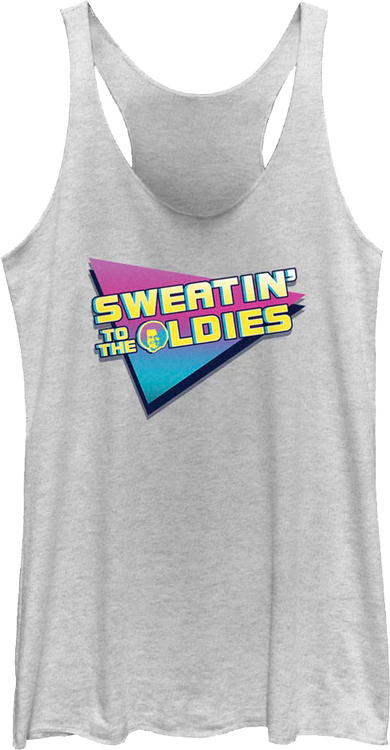 Ladies Sweatin' To The Oldies Richard Simmons Tank Top