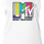 Ladies Test Pattern Logo MTV Muscle Tank Top