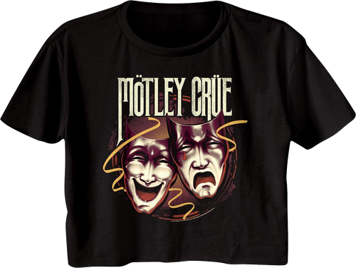 Ladies Theatre of Pain Motley Crue Crop Top