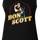 Ladies Vintage Bon Scott Muscle Tank Top