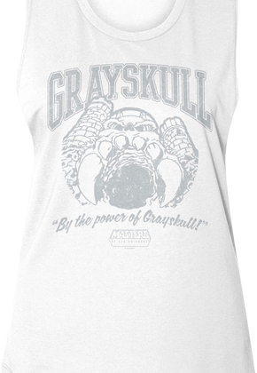 Ladies Vintage Grayskull Masters of the Universe Muscle Tank Top
