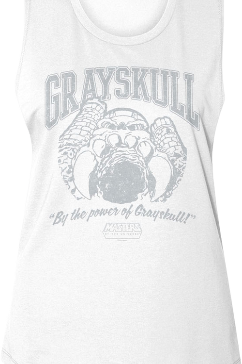 Ladies Vintage Grayskull Masters of the Universe Muscle Tank Top