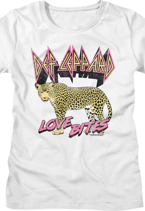 Womens Vintage Love Bites Def Leppard Shirt