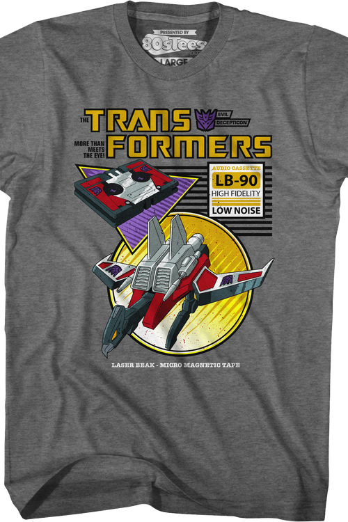 Laserbeak Cassette Transformers T-Shirt