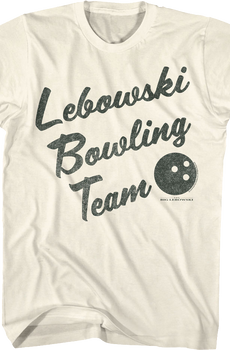 Lebowski Bowling Team Big Lebowski T-Shirt