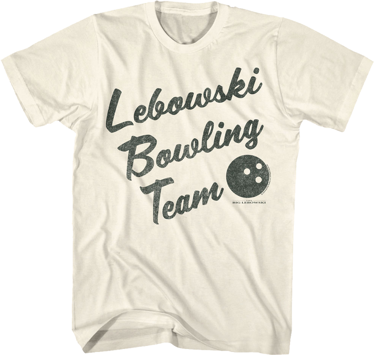 Lebowski Bowling Team Big Lebowski T-Shirt