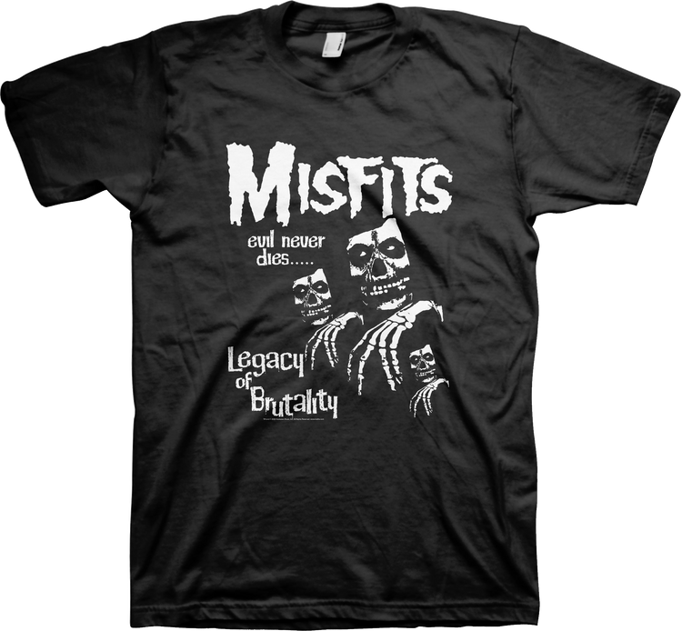 Legacy Of Brutality Evil Cover Misfits T-Shirt
